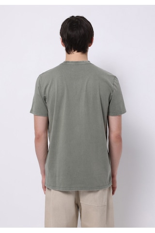 Colins Regular Fit Yuvarlak Yaka Düz Erkek Yeşil Kısa Kol Tişört Cl1074699 Q1.v1 Kha Haki