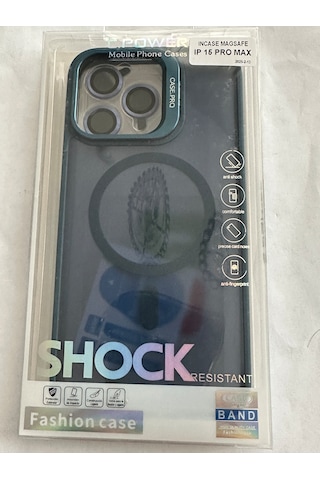 İphone 15 Pro Max Kılıfı, Kaliteli Kamera Lens Koruyucu Dahil, Magsafe Uyumlu Darbe Dayanaklı, 3 Renk Lacivert