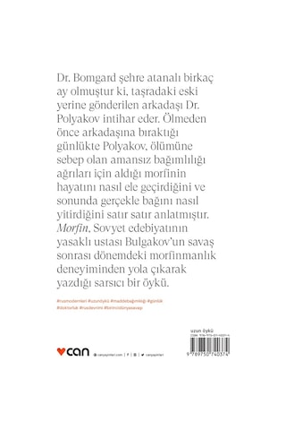 Morfin - Mihail Afanesyeviç Bulgakov - Can Yayınları