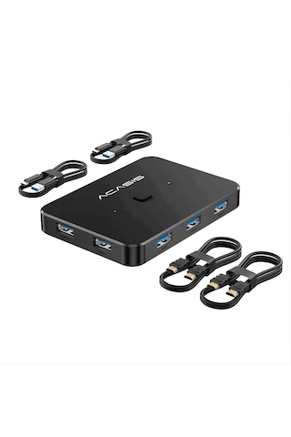 Acasis QH001 2 İn1 4K/2K 60Hz KVM Switch