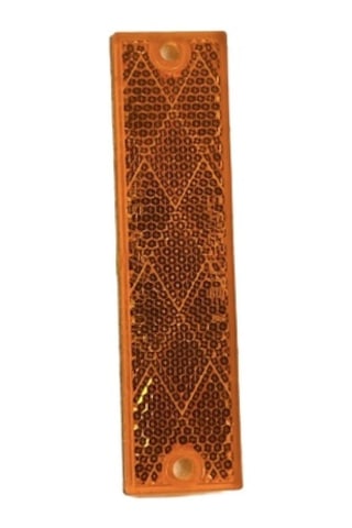 Sarı Vidalı & Yapıştırma Dikdörtgen Reflektör Made In Usa