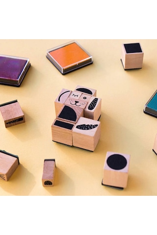 Londji Bam Animals Damga Seti Canlı Renkler