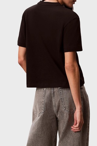 Calvin Klein Bayan T Shirt Lv047f820g Ub1 Siyah