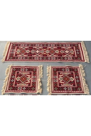 Oto Koltuk Kilim Seti | Araç Koltuk Kılıfı 3'lü set
