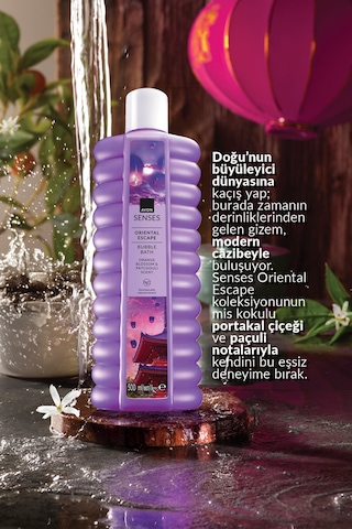Senses Oriental Escape Portakal Çiçeği Ve Paçuli Kokulu Banyo Köpüğü 500ml Fresh
