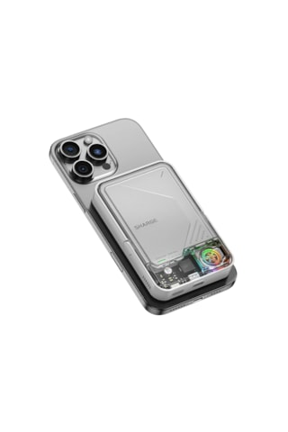 Sharge IceMag 2 - Magsafe Destekli Kablosuz Hızlı PowerBank - Beyaz