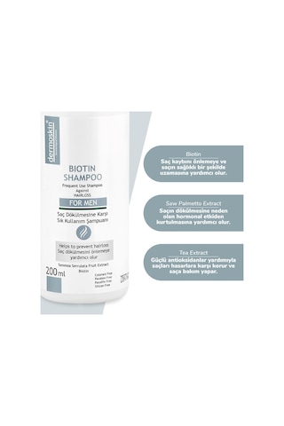 Dermoskin Biotin Erkek Şampuanı 200 ML