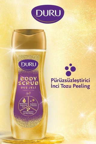 Body Scrub Gold Duş Jeli 2x450 Ml Diğer