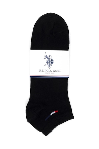 U.S. Polo Assn. U.s. Polo Assn. Erkek 5'li Patik Çorap James-5syh Siyah