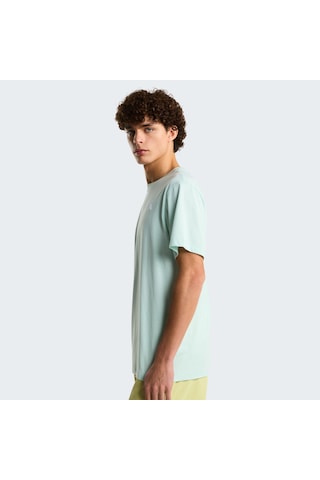 The North Face M Evolution Simple Dome Regular Short Sl Erkek T-shirt-32592 Açık Yeşil