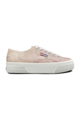 Superga 2740 Platform Lame Kadın Bej Sneaker S6128sw-a1f-sp Bej