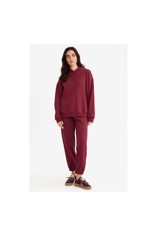 Defacto Bordo Kadın Eşofman Altı F9622ax/br115 Bordo