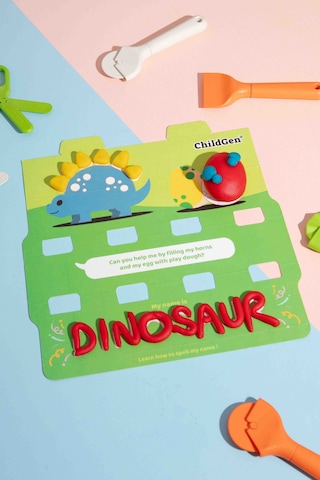 Doğal Oyun Hamuru Ecocup - 125 Grx4 2x4'lü Set - Unicorn/dinozor Çok  Renkli