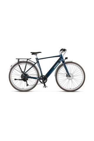 Mosso Alley Elektrikli Şehir Bisiklet 530h Hyd 28 Jant 9 Vites Dark Blue Çok Renkli