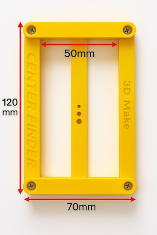 Merkez Hattı İşaretleme Gönyesi 50mm Genişlik