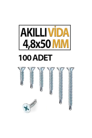 Akıllı Vida 4,8x50 Mm 100 Adet Diğer