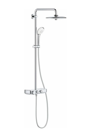 Grohe Euphoria Smartcontrol System 260 Mono Duvara Monte Termostat Krom