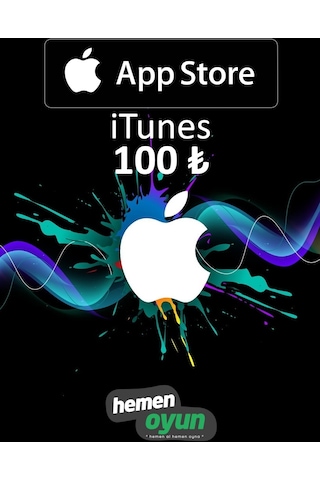 Hemenoyun Apple App Store Itunes 100 Tl Hediye Kartı Bakiye Kodu Ios Hemenoyun Apple App Store Itunes 100 Tl Hediye Kartı Bakiye Kodu Ios