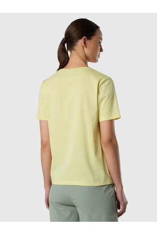 North Sails Kısa Kollu Kadın T-shirt-33526 Sarı