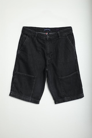 Banny Jeans Erkek Cep Detaylı %100 Pamuk Rahat Kesim Antrasit Jean Kapri Antrasit