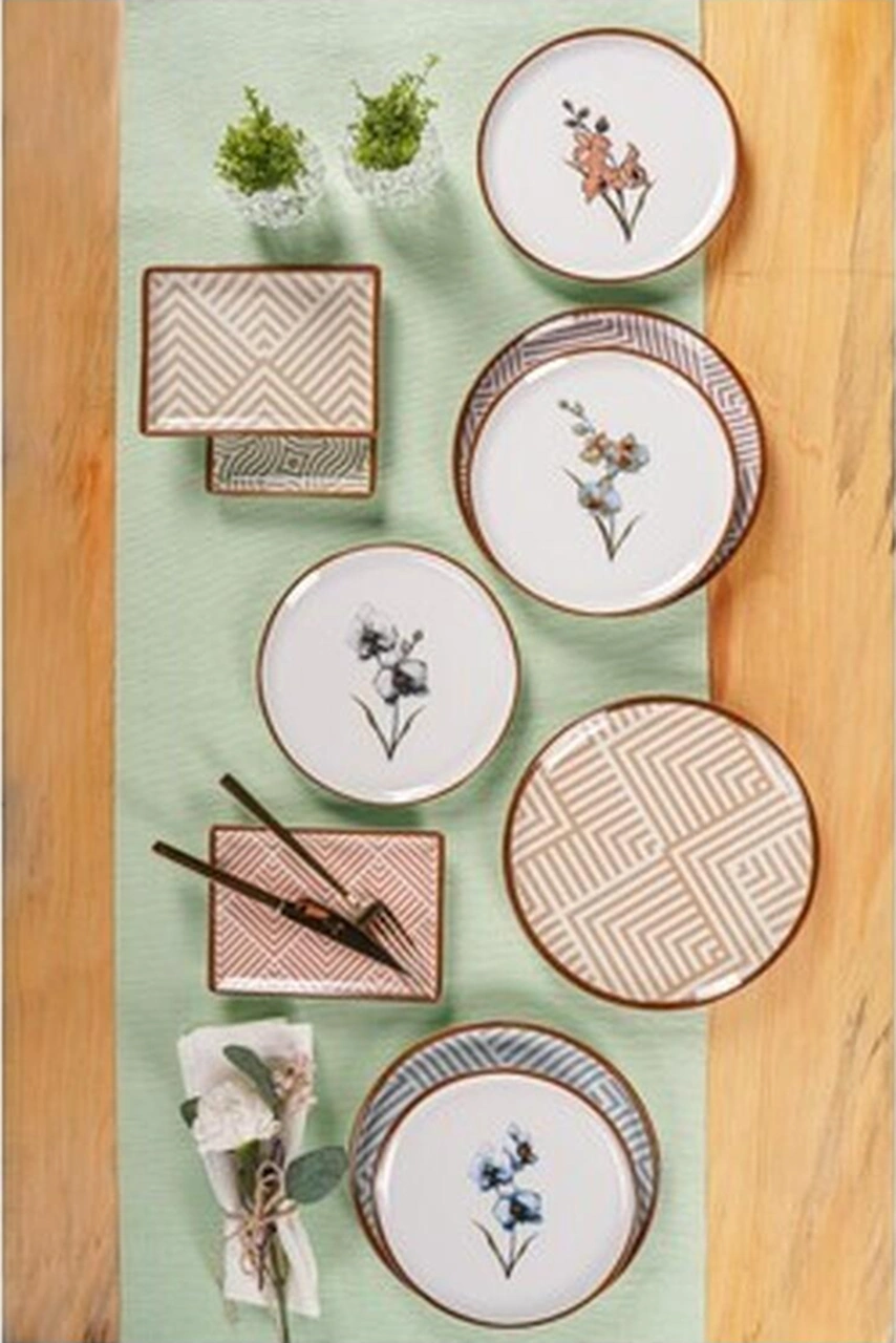 Porland Azelya Ikram Ve Kahvaltı Takımı 18 Parça Süt Beyazı