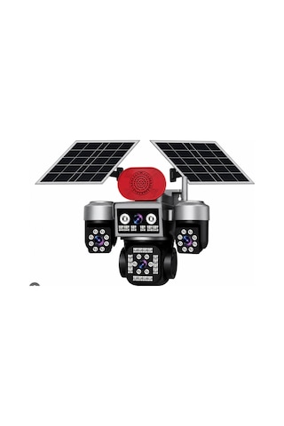 Apronx Apx-wsp465 12mp Aov 4g + 2 Solar Panel Dört Kameralı Ptz