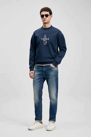 Lufian Max Smart Jean Erkek Pantolon Slim Fit Mavi Mavi 111200226100300