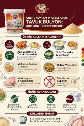 Tavuk Bulyon 1000 G X 8 Adet - 1 Koli Koli Bazlı Avantaj Paketi