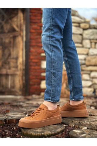 Ba500 Boa Özel Termo Taban Taba Casual Erkek Ayakkabı Taba