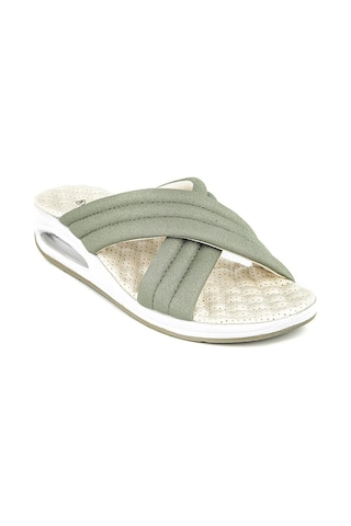 Muya Glance Air Max Tabanlı Anatomik Kadın Terlik Yeşil