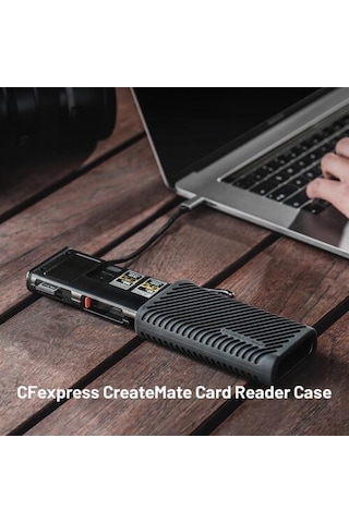 Pgytech Createmate Cfexpress Type B/sd Kart Okuyucu Kutusu Klasik Siyah
