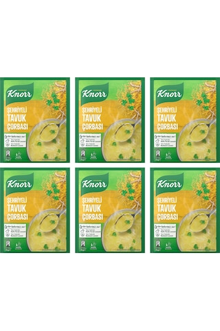 Knorr Şehriyeli Tavuk Çorbası 51 Gr X 6 Adet Yeni Ambalaj