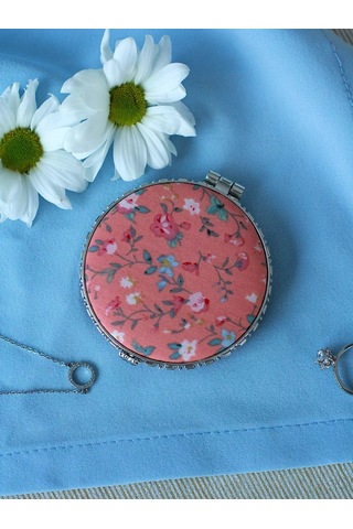 Moltobello Yuvarlak, Katlanabilir, Makyaj İçin Cep Aynası 195592587 Gri