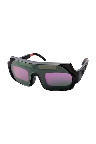 Happychildhood Güneş Enerjili Otomatik Kararan Kaynak Gözlüğü Maske 8 X 18 Cm Siyah