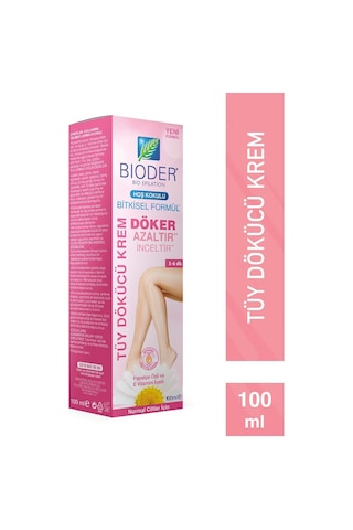 Bioder Normal Ciltler Için Tüy Dökücü Krem 100 ml