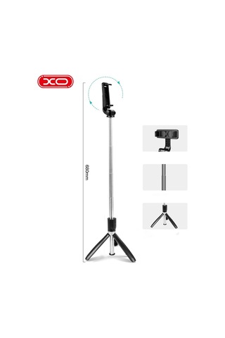 Premium Çekim Aparatı Taşınabilir Stant Stand Aparat Ss08 Bluetooth Kumandalı Tripod Selfie Çubuğu