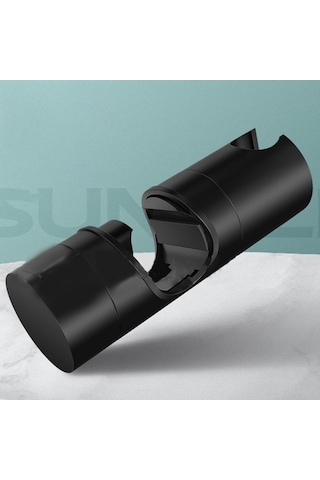 Bosphorusboutique02 Gümüş Abs Duş Tutucu Ayarlanabilir Çubuk Yağmur Asma Başlığı, 18-25 Mm, Evrensel Montaj, Dayanıklı, Kolay Kurulum Gümüş