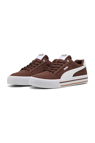 Puma Court Classic Vulc Fs Erkek Günlük Ayakkabı 39635334 Kahverengi Kahverengi