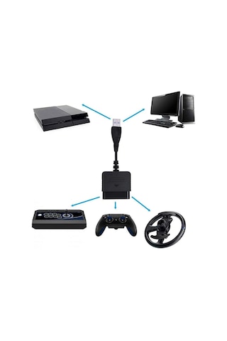 Alfais 5023 Usb To Ps2 Pc Bilgisayar Oyun Kolu Çevirici Dönüştürücü Sku: Smg8690010131966