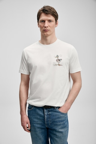 Lufian Fınx Modern Grafik T- Shirt Kırık Beyaz Kırık Beyaz 111020313100510