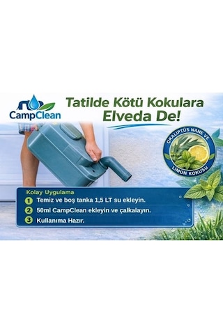 Camp Clean Tuvalet Atık Parçalayıcı 1l