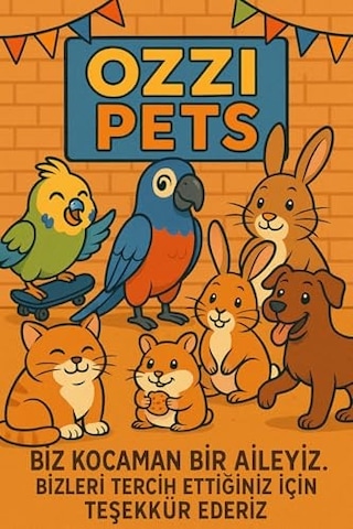 Ozzipetshop Çift Katlı Papağan Oyun Alanı - Sultan Papağanı Için Tünekli Yatak / Kafes Aksesuarı