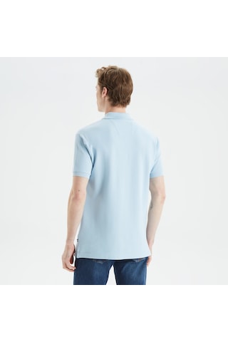 Nautica Nautıca Erkek Mavi Classıc Fıt Kısa Kollu Polo K35000T 4Fs Mavi