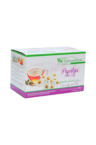 Günvit Naturalist Papatya Bitki Süzen Poşet Çay 20 x 1.3 G