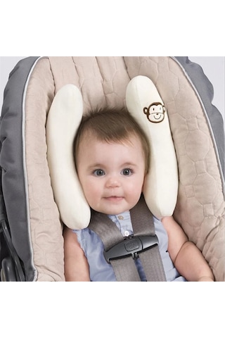 Bebek Arabası Boyun Yastık Muz Araba Koltuğu Kafa Koruyucusu Çok Renkli