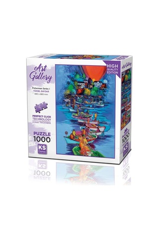 20687 Fishermen Series I 1000 Parça Puzzle -kspuzzle