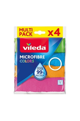 Çok Yüzeyli Mikrofiber Temizlik Bezleri Renkli 4 Lü Paket Cam Mutfak Otomotiv Sarf Malzemeleri Ve Ürünleri Temizlem Çok Renkli