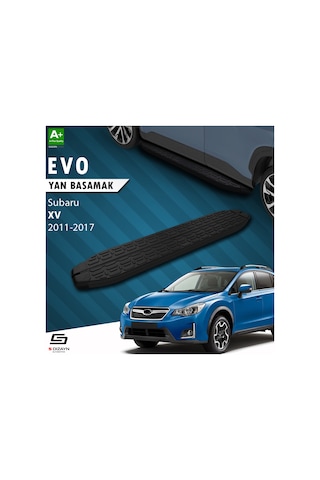S-dizayn Subaru Xv Evo Siyah Yan Basamak 173 Cm 2011-2017