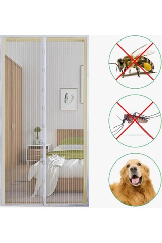 Mıknatıslı Kapı Sinekliği Tül Perde 105 X 210 Cm 5272