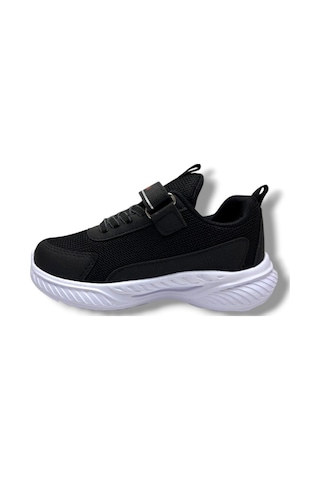 Ndrops 023-26 Anorak Anatomik Kız Çocuk Sneaker Siyah Beyaz 31-35 Siyah